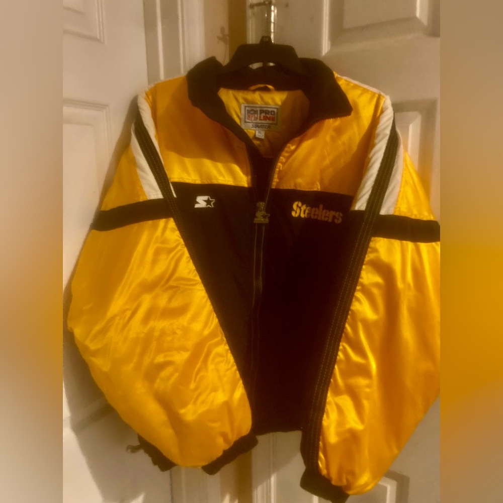 Mens Starter Pittsburgh Steelers Winter Parka Size XL New Without Tags